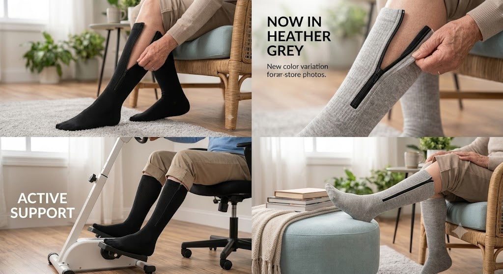 Socks with Zipper